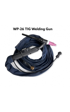 TIG 焊接槍WP-26/WP-26F(可彎式)氬弧焊槍 氬弧焊機配件 風冷焊槍WP-26 5M/10M TIG 焊接適配器，用於高頻升降 TIG 電焊機 