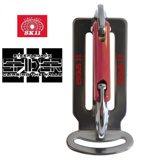日本"SK11"優質工具腰扣-鋁製工具鉤SPD-TH-CS (紅黑) 鋁合金工具鉤