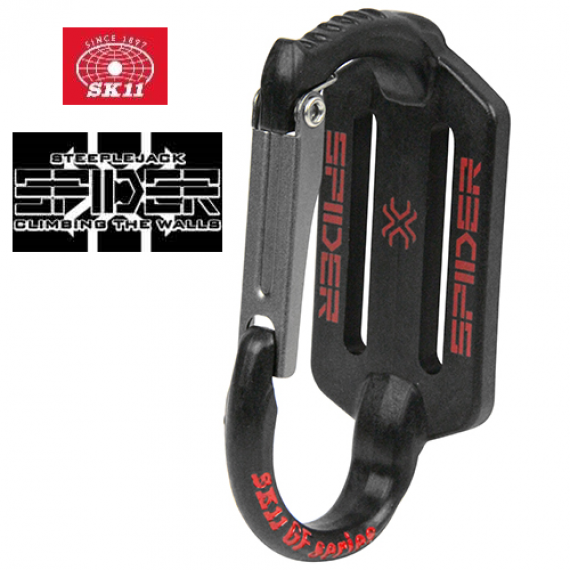 日本"SK11"優質工具腰扣-玻璃纖維工具掛鉤SPD-GFC-K(黑色) 玻璃纖維工具鉤