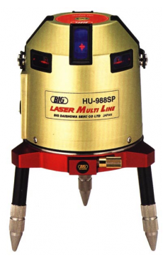 BIG DAISHOWA HU988SP 電子感測器自動安平的鐳射平水儀 (4V4H)