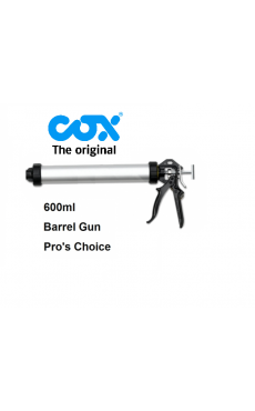 英國COX圓筒型 Combi 600 HP 600ml鋁箔豬腸膠槍/密封膠槍/油灰槍